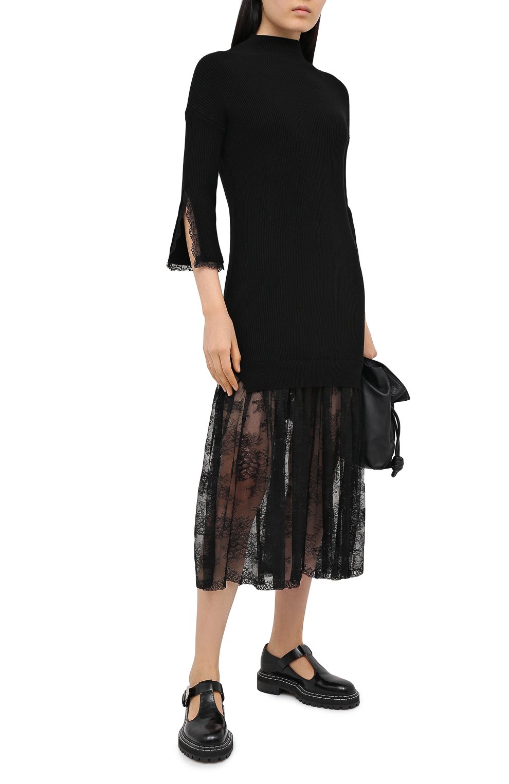 Платье из вискозы и шерсти ERMANNO ERMANNO SCERVINO, арт. 47T AB26 VIS, фото 2
