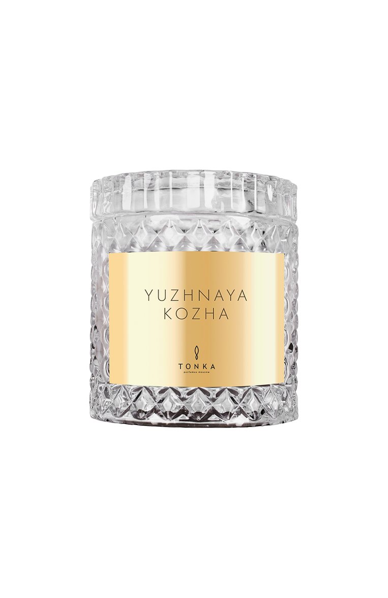 Свеча yuzhnaya kozha (220ml) TONKA PERFUMES MOSCOW бесцветного цвета, арт. 4665304430050 | Фото 1 (Статус проверки: Проверена категория; Нос: Не проставлено; Региональные ограничения белый список (Axapta Mercury): Не проставлено; Ограничения доставки: flammable, fragile-2)
