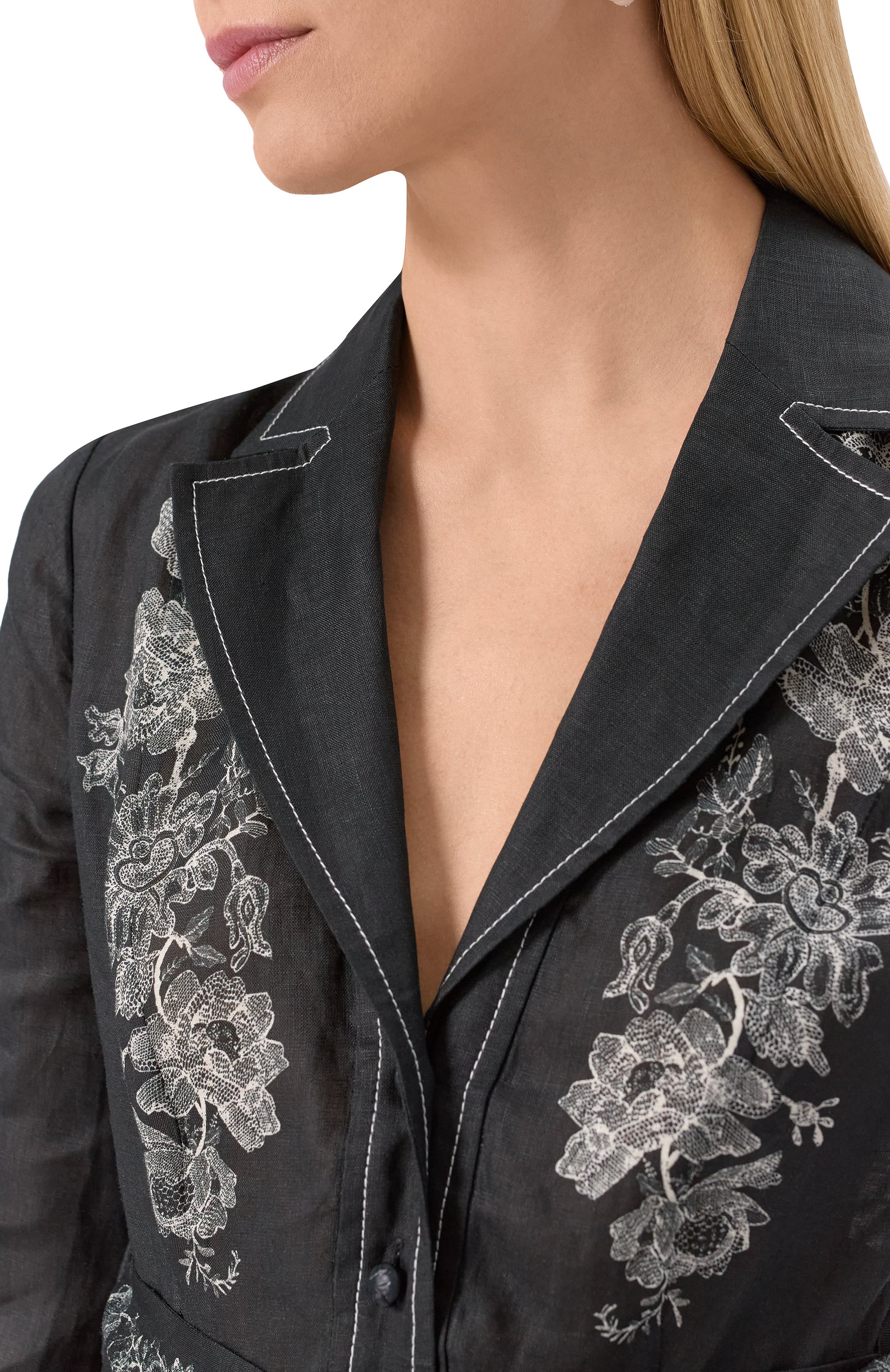 Льняное платье ZIMMERMANN, арт. 2409DR25R, фото 5