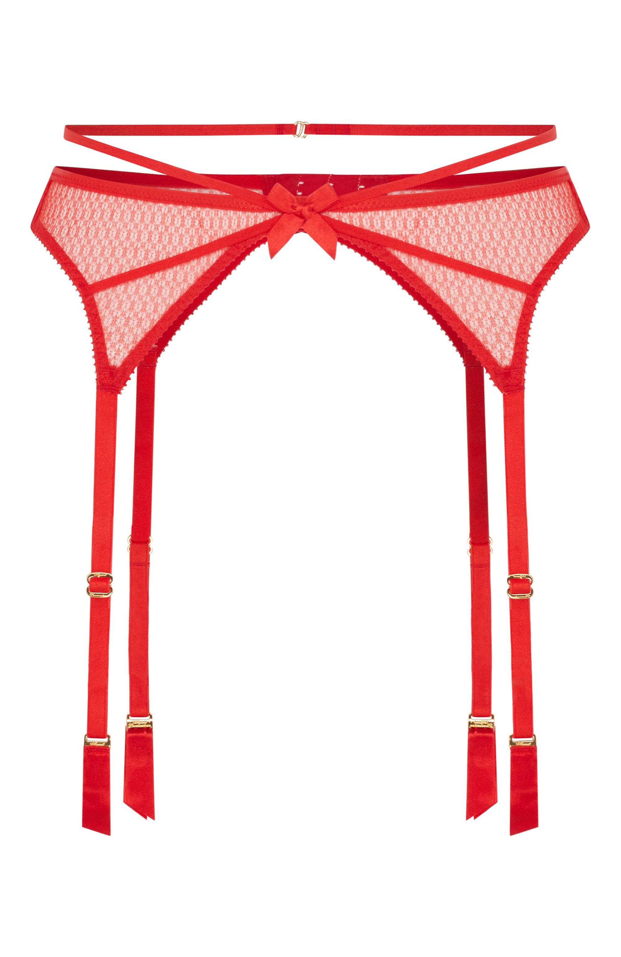 Пояс для чулок nicki AGENT PROVOCATEUR красного цвета по цене 14900 руб., арт. AP12671600600, фото 1 Пояс для чулок nicki AGENT PROVOCATEUR, арт. AP12671600600, фото 1