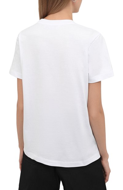 Хлопковая футболка MSGM, арт. 2000MDM500 200002, фото 4