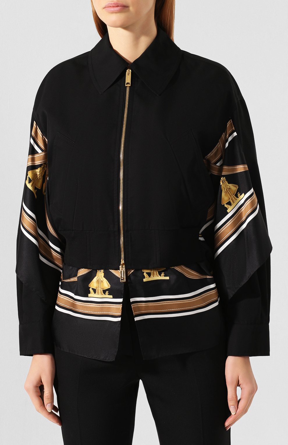 Хлопковый бомбер BURBERRY, арт. 8016927, фото 3