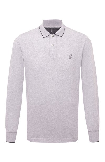 Хлопковое поло BRUNELLO CUCINELLI, арт. M0T619769G, фото 1