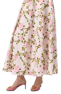 Женские лакированные мюли DOLCE & GABBANA розового цвета, арт. CR1799/A1471 | Фото 3 (Материал сплава: Проставлено; Каблук высота: Средний; Материал внешний: Натуральная кожа; Драгоценные камни: Проставлено; Подошва: Плоская; Материал внутренний: Натуральная кожа; Каблук тип: Шпилька)