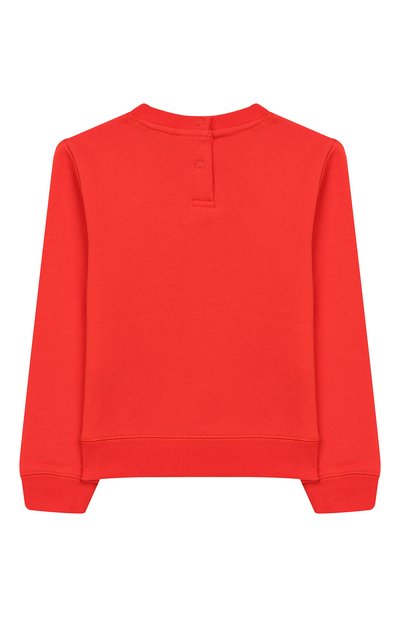 Хлопковый свитшот STELLA MCCARTNEY красного цвета по цене 3240 руб., арт. 566719/SNJ65, фото 2 Хлопковый свитшот STELLA MCCARTNEY, арт. 566719/SNJ65, фото 2
