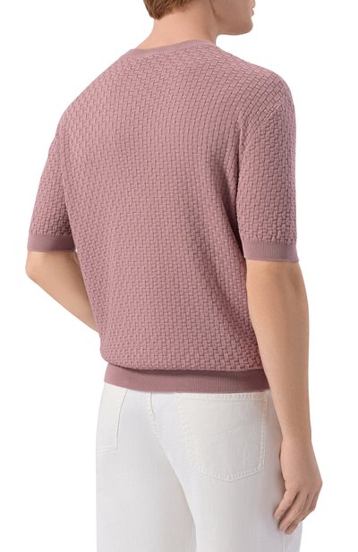 Джемпер из шелка и хлопка MVST, арт. M26.2PM.K041/Y104 CANESTR0, фото 4