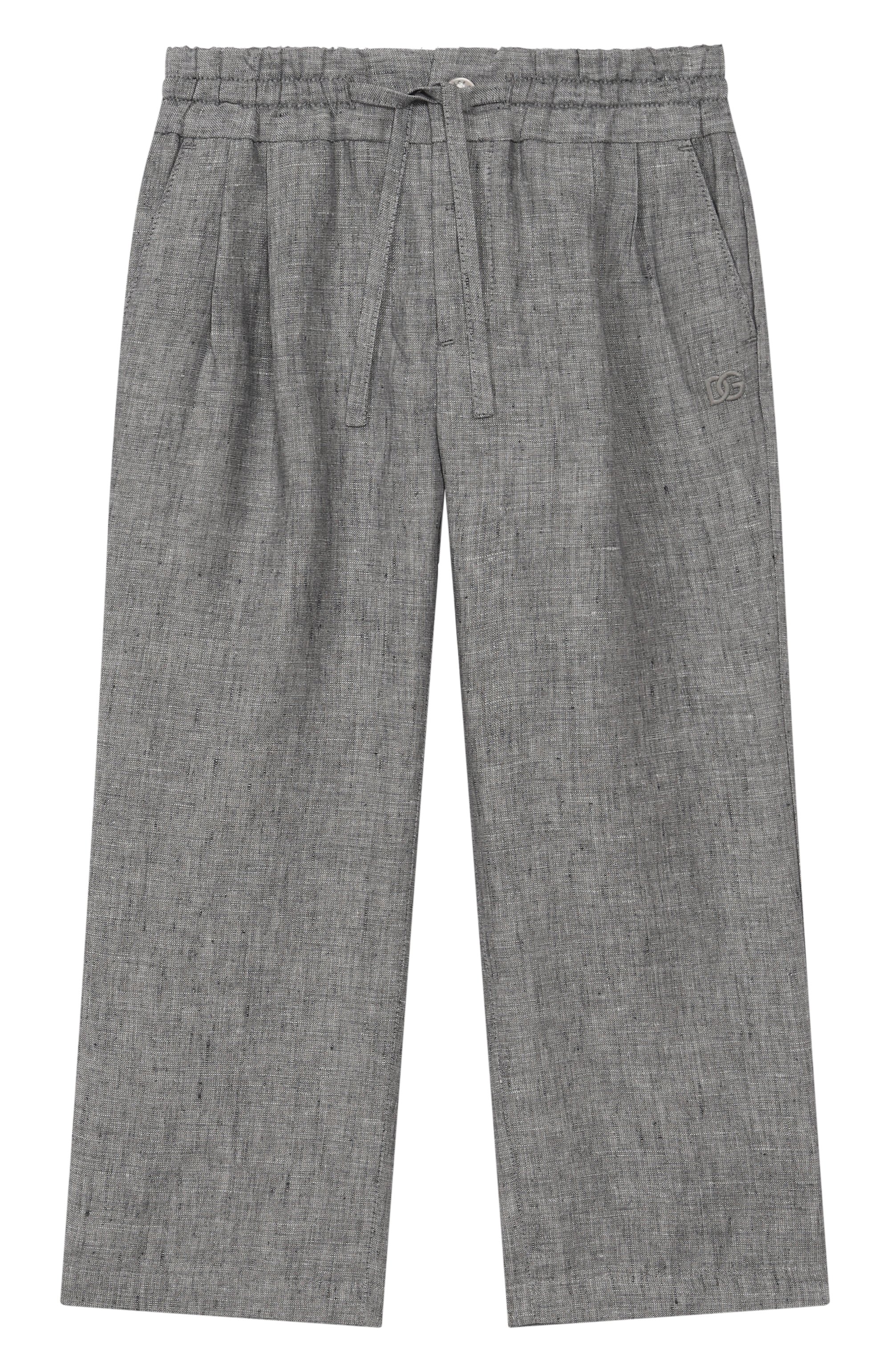 Льняные брюки DOLCE & GABBANA, арт. L44P89/FU4MF/2-6, фото 1