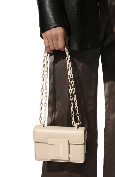 Сумка 001 small TOM FORD кремового цвета по цене 284500 руб., арт. L1384L-LCL104, фото 3 Сумка 001 small TOM FORD, арт. L1384L-LCL104, фото 3