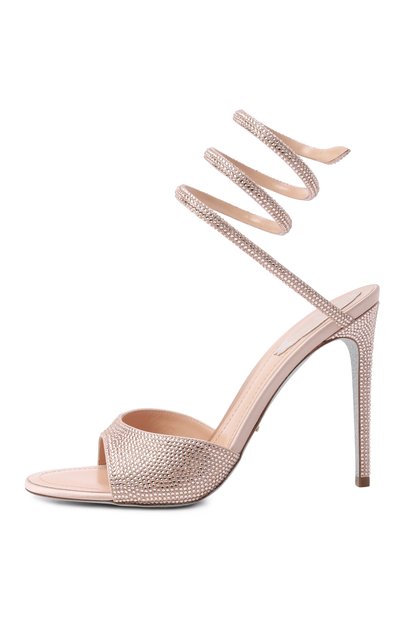 Текстильные босоножки audrey 105 RENE CAOVILLA, арт. C12608-105/R001, фото 4