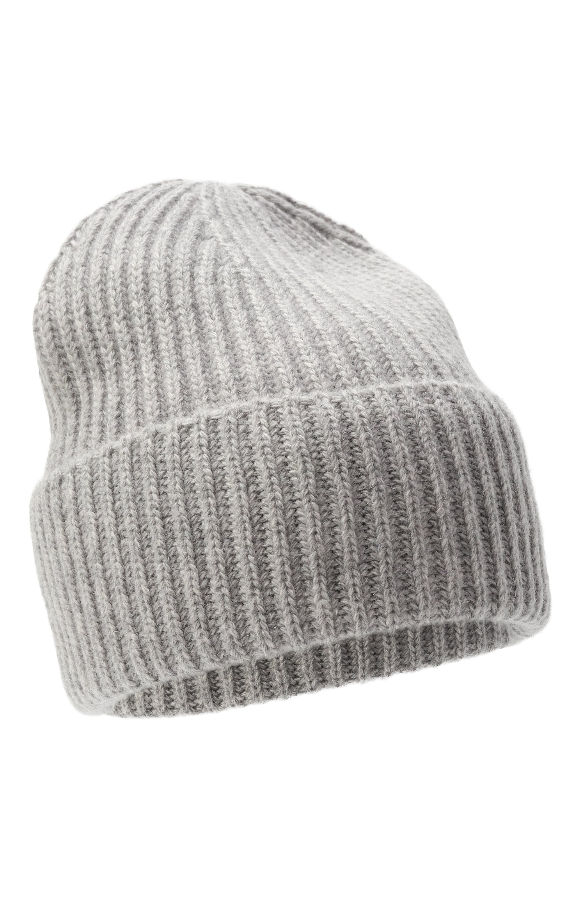 Шапка из шерсти и кашемира IL TRENINO серого цвета по цене 13300 руб., арт. FW-5894, фото 1 Шапка из шерсти и кашемира IL TRENINO, арт. FW-5894, фото 1