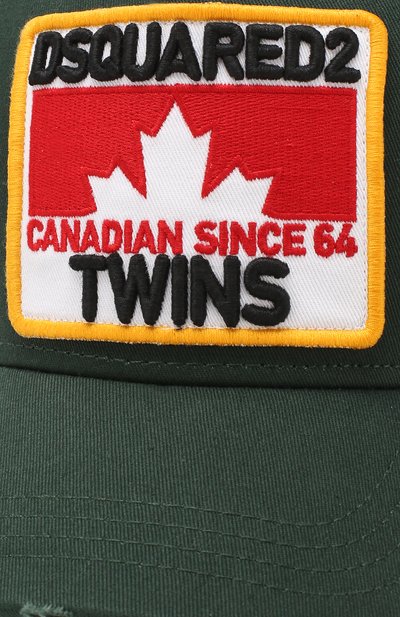 Хлопковая бейсболка DSQUARED2, арт. BCM0160 05C00001, фото 3