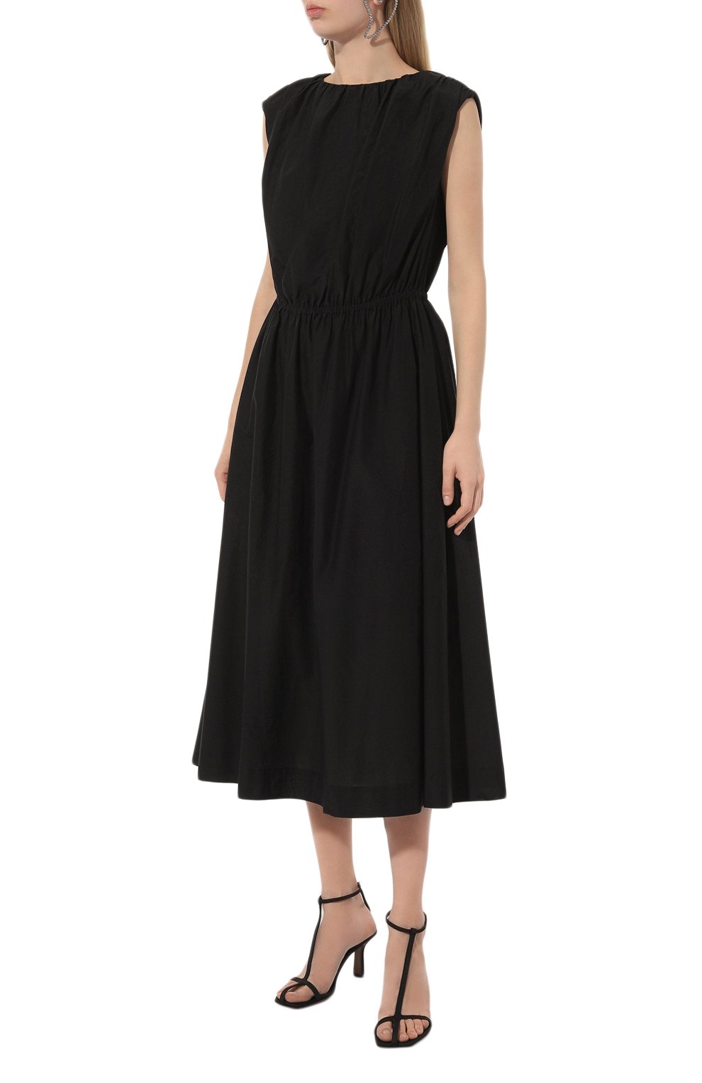 Платье из хлопка и шелка LOULOU DE SAISON, арт. APHR0DITE, фото 3