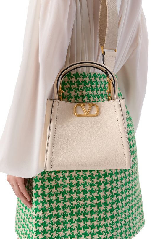 Сумка Alltime small Valentino 8W2B0R22/IMZ Кремовый  8W2B0R22/IMZ Фото 2