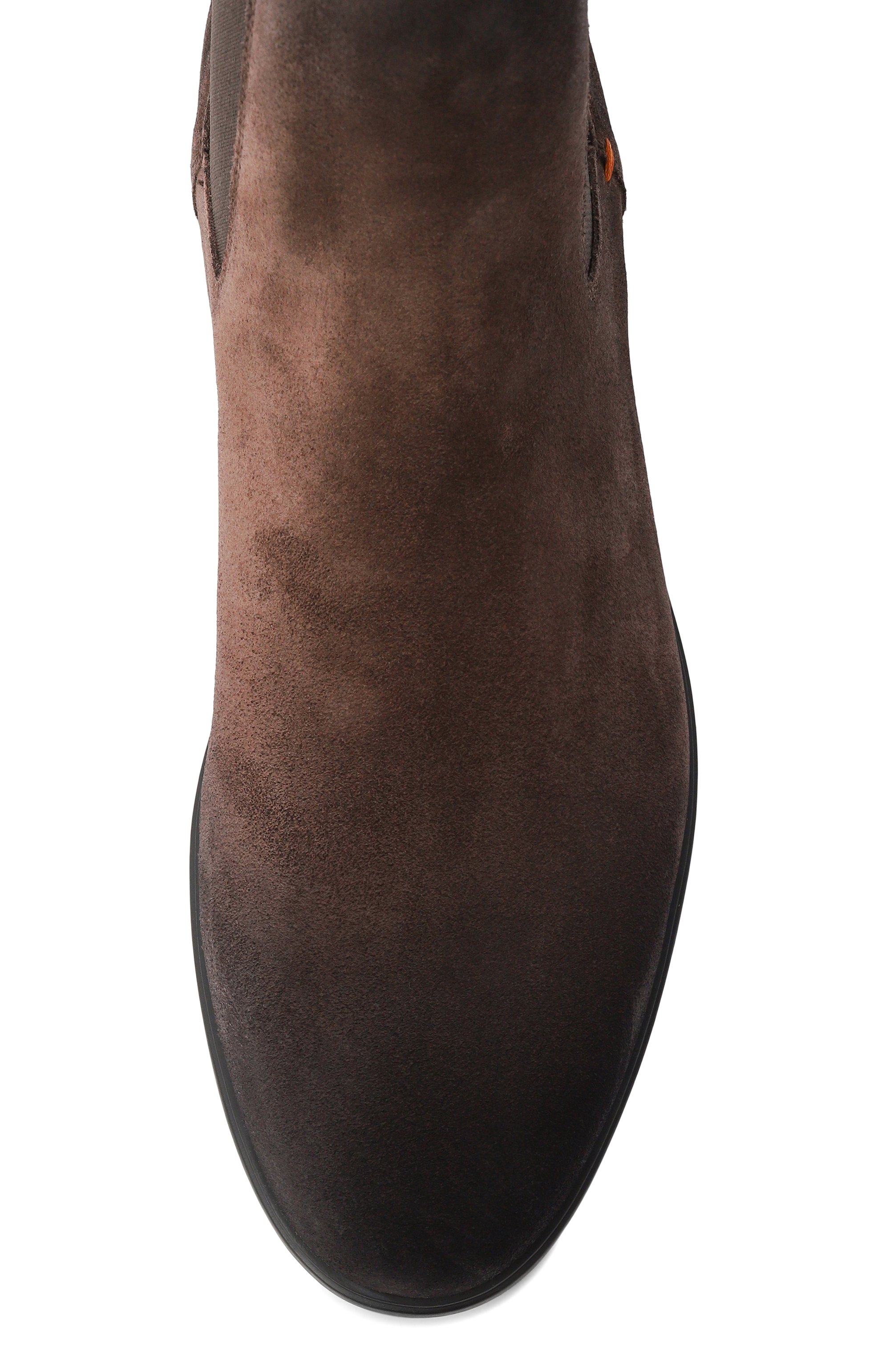 Замшевые челси SANTONI, арт. WTEG71866G0MNHLW, фото 6