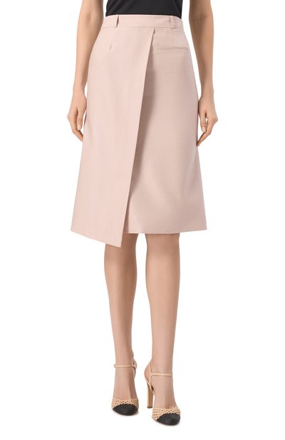 Льняная юбка LORENA ANTONIAZZI, арт. E2531G027A/4903, фото 3