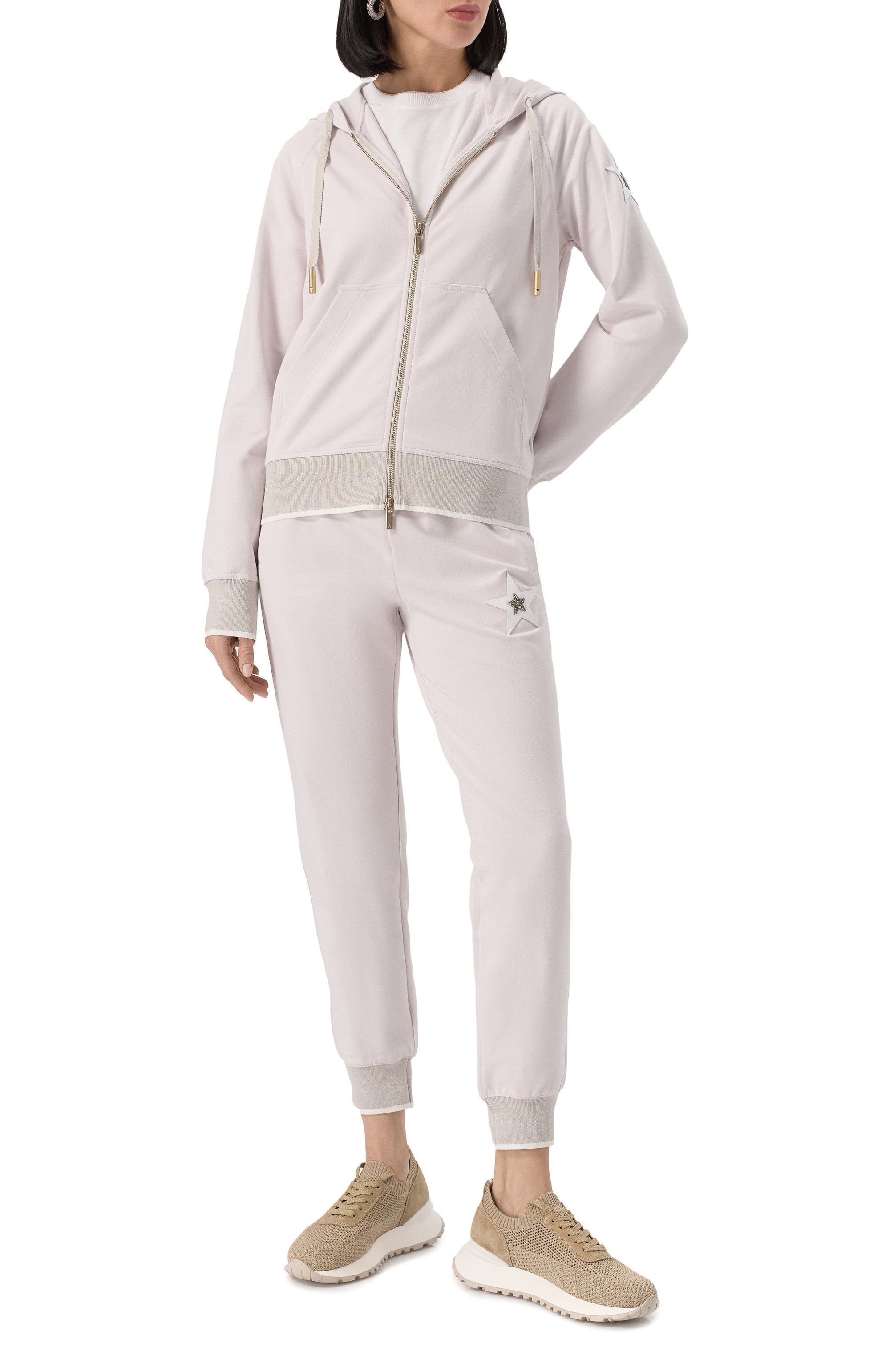 Текстильные кроссовки DOUCAL'S, арт. DD8765WHITPZ764S, фото 2