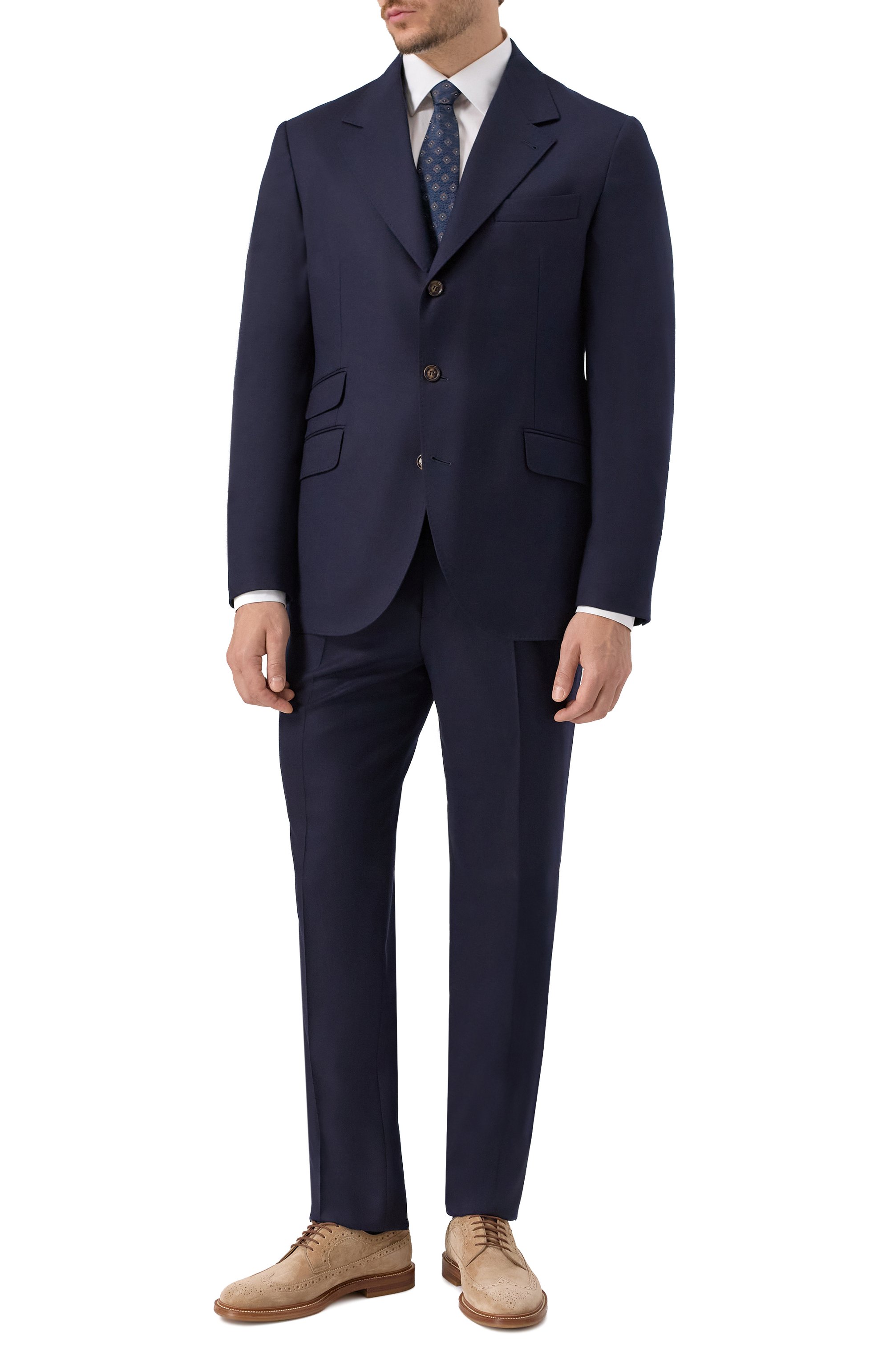 Шерстяной костюм BRUNELLO CUCINELLI, арт. ME226LDWH, фото 2