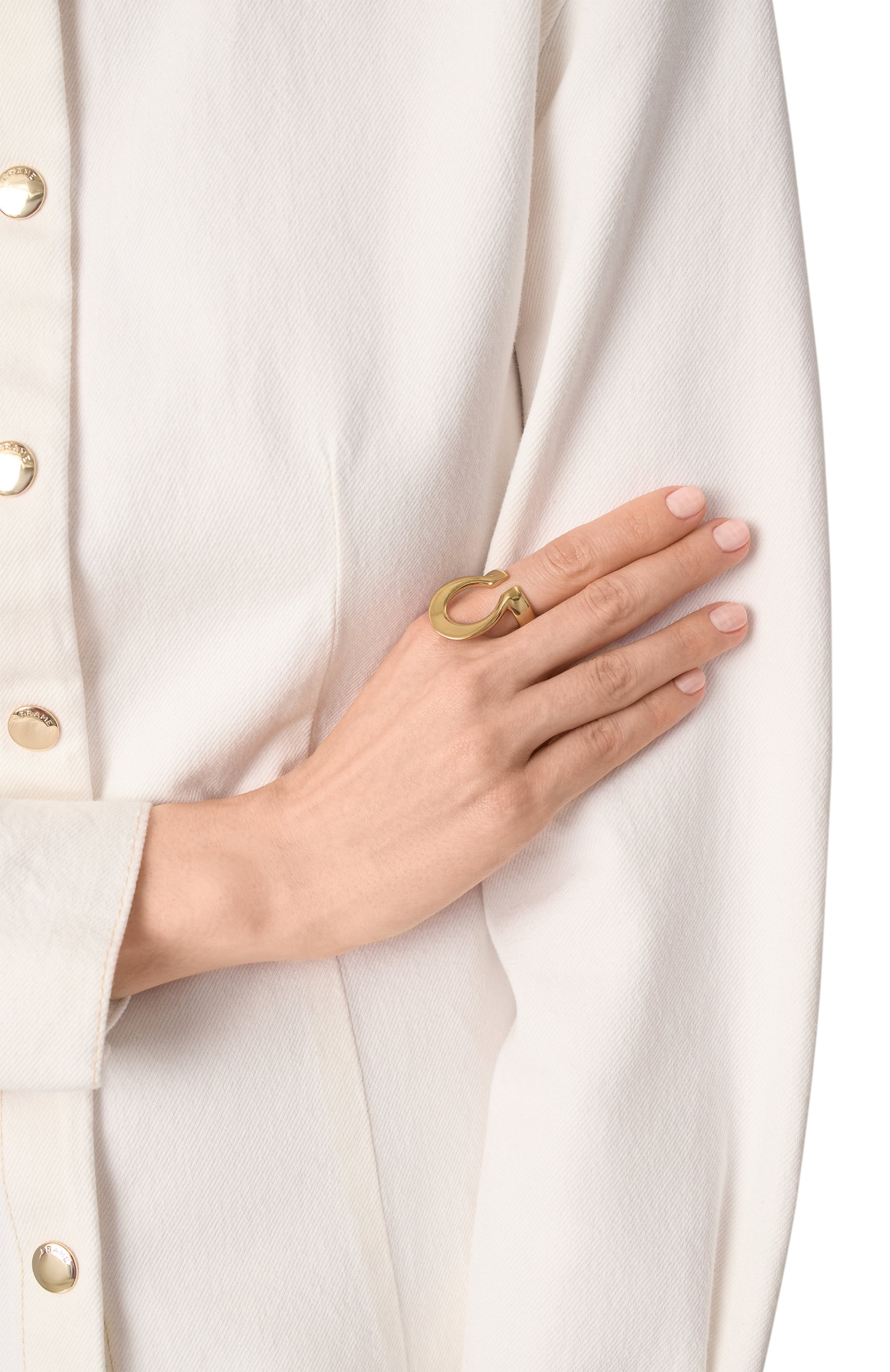 Кольцо TOHUM, арт. THM NM CL RN 09 SS/GP, фото 2