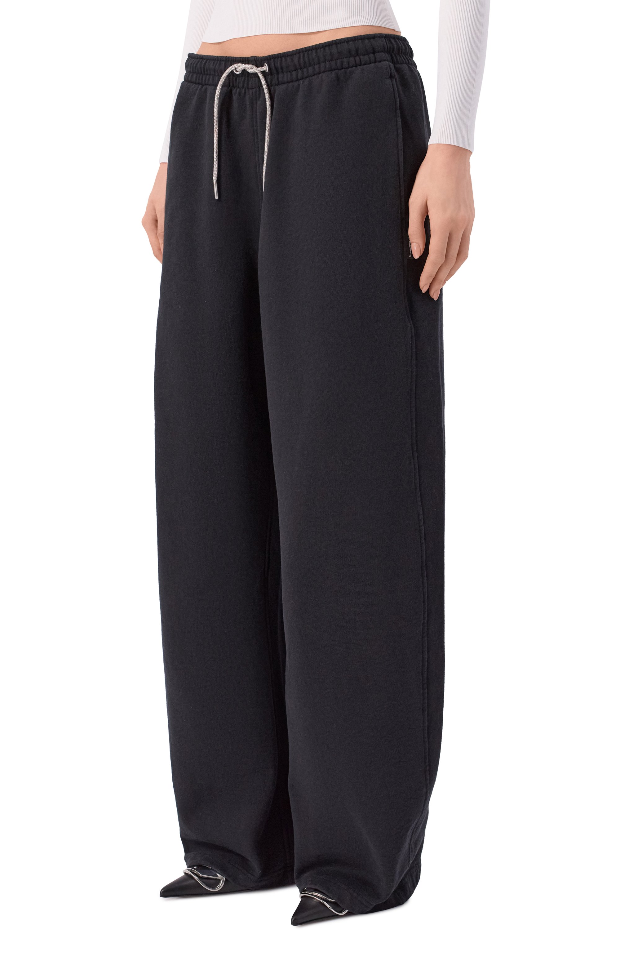 Хлопковые брюки ALEXANDER WANG, арт. 1CC2264040, фото 3