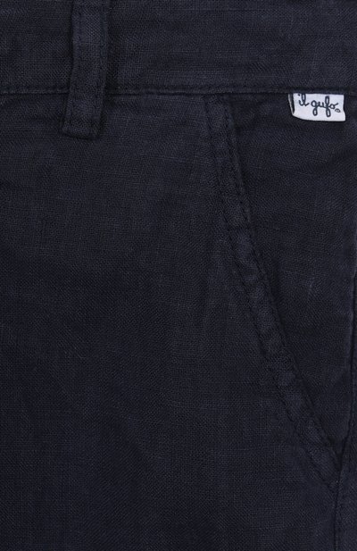 Льняные шорты IL GUFO, арт. P25PB069L6009/5A-8A, фото 3