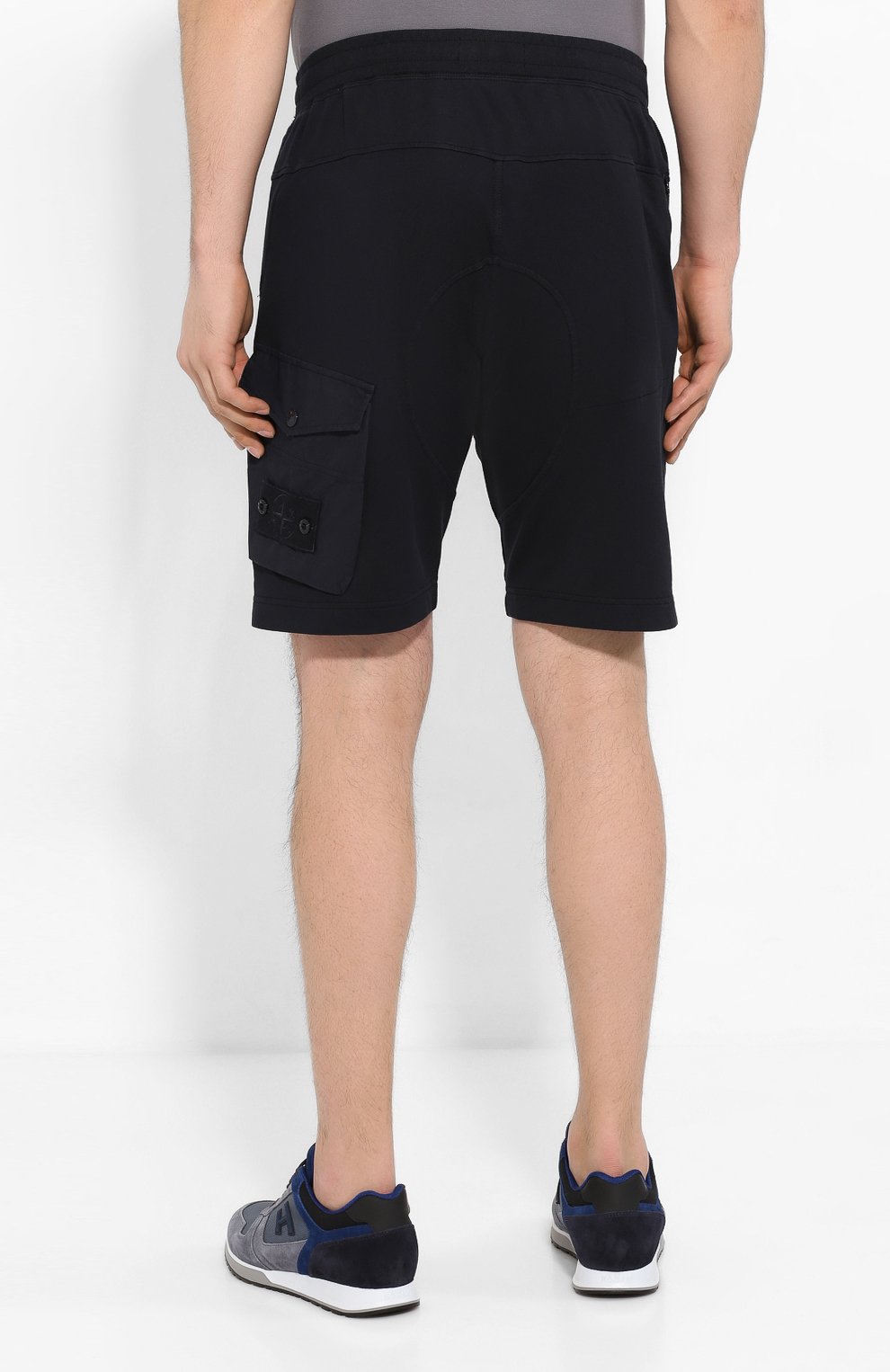 Хлопковые шорты STONE ISLAND, арт. 7215650F3, фото 4