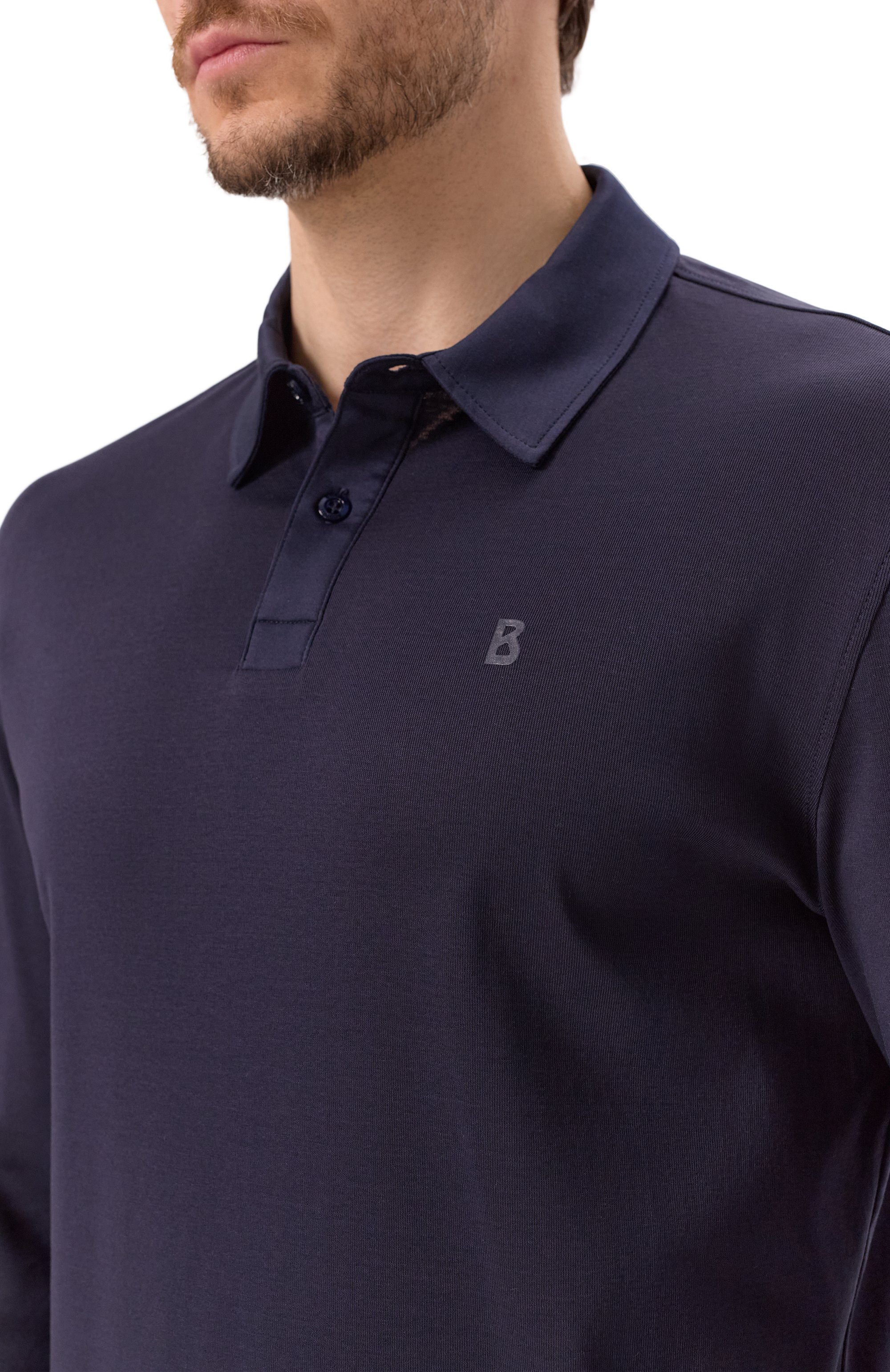 Хлопковое поло BOGNER, арт. 58099436, фото 5