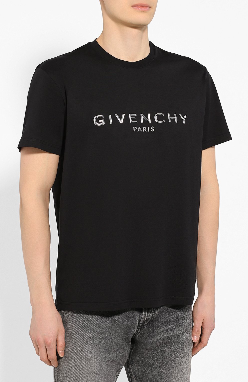 Хлопковая футболка GIVENCHY, арт. BM70WV3002, фото 3