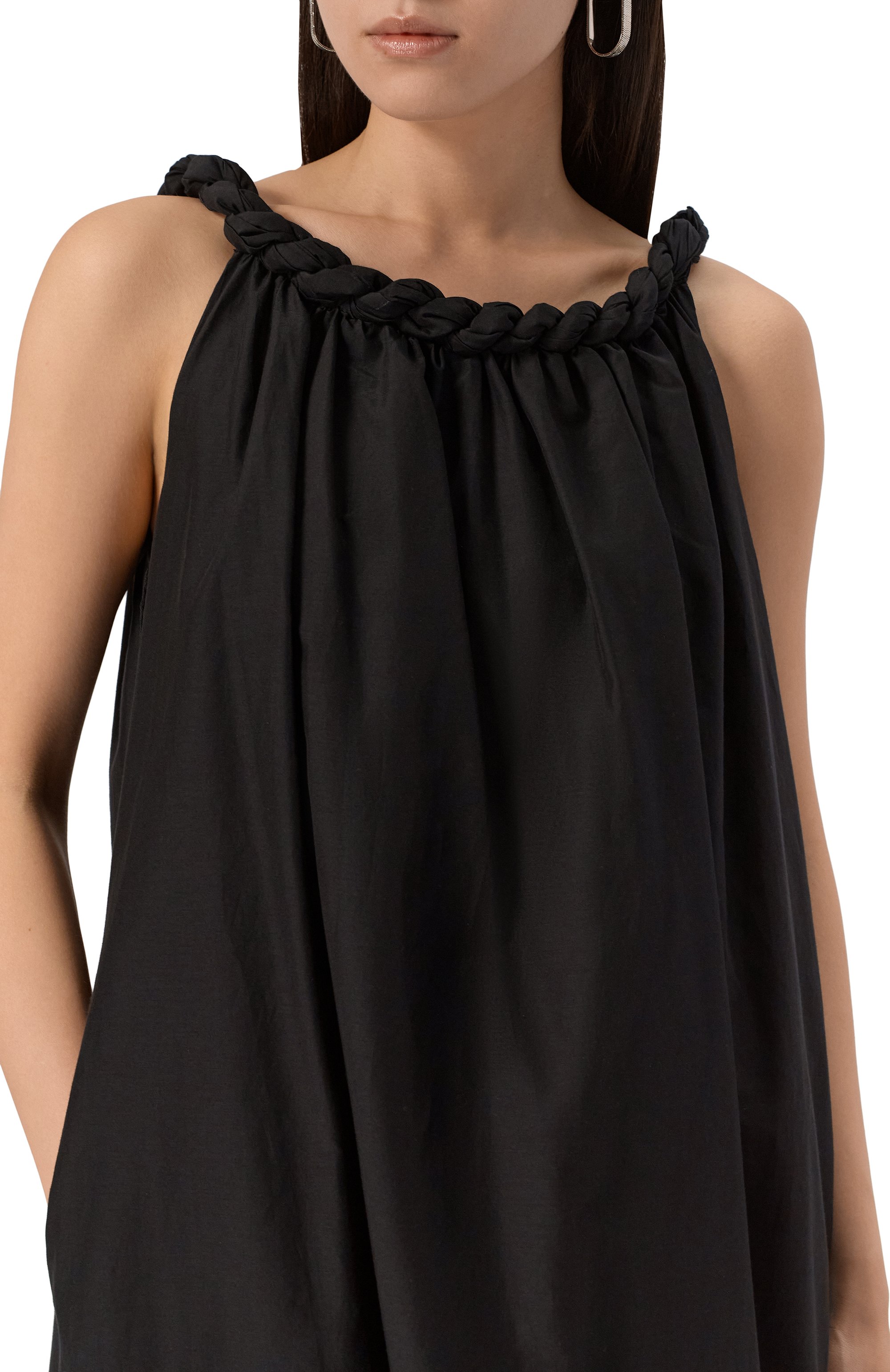 Платье из хлопка и шелка LOULOU DE SAISON, арт. KIKA, фото 5