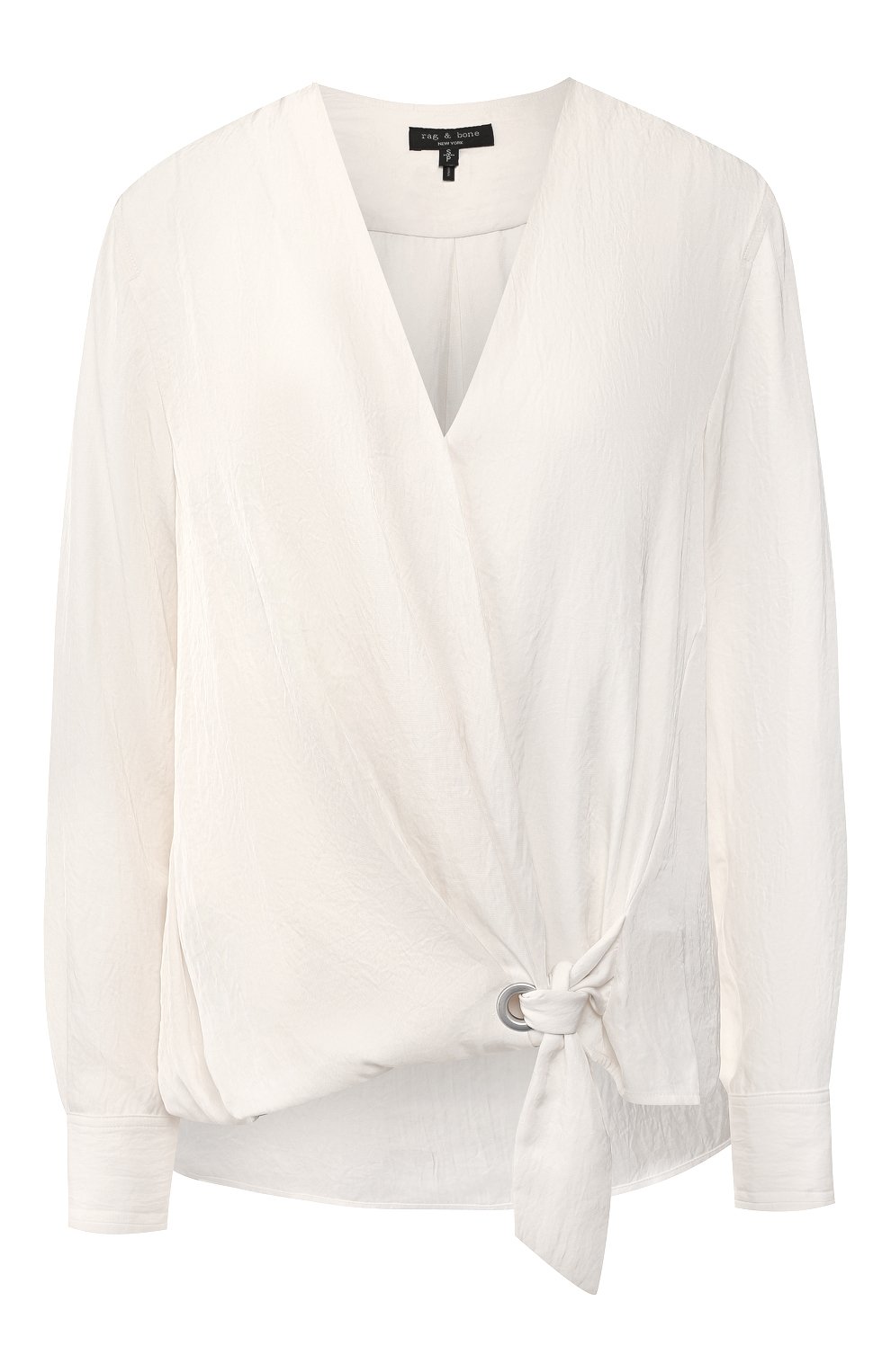 Блузка RAG AND BONE белого цвета по цене 29950 руб., арт. W292A21M2, фото 1 Блузка RAG AND BONE, арт. W292A21M2, фото 1