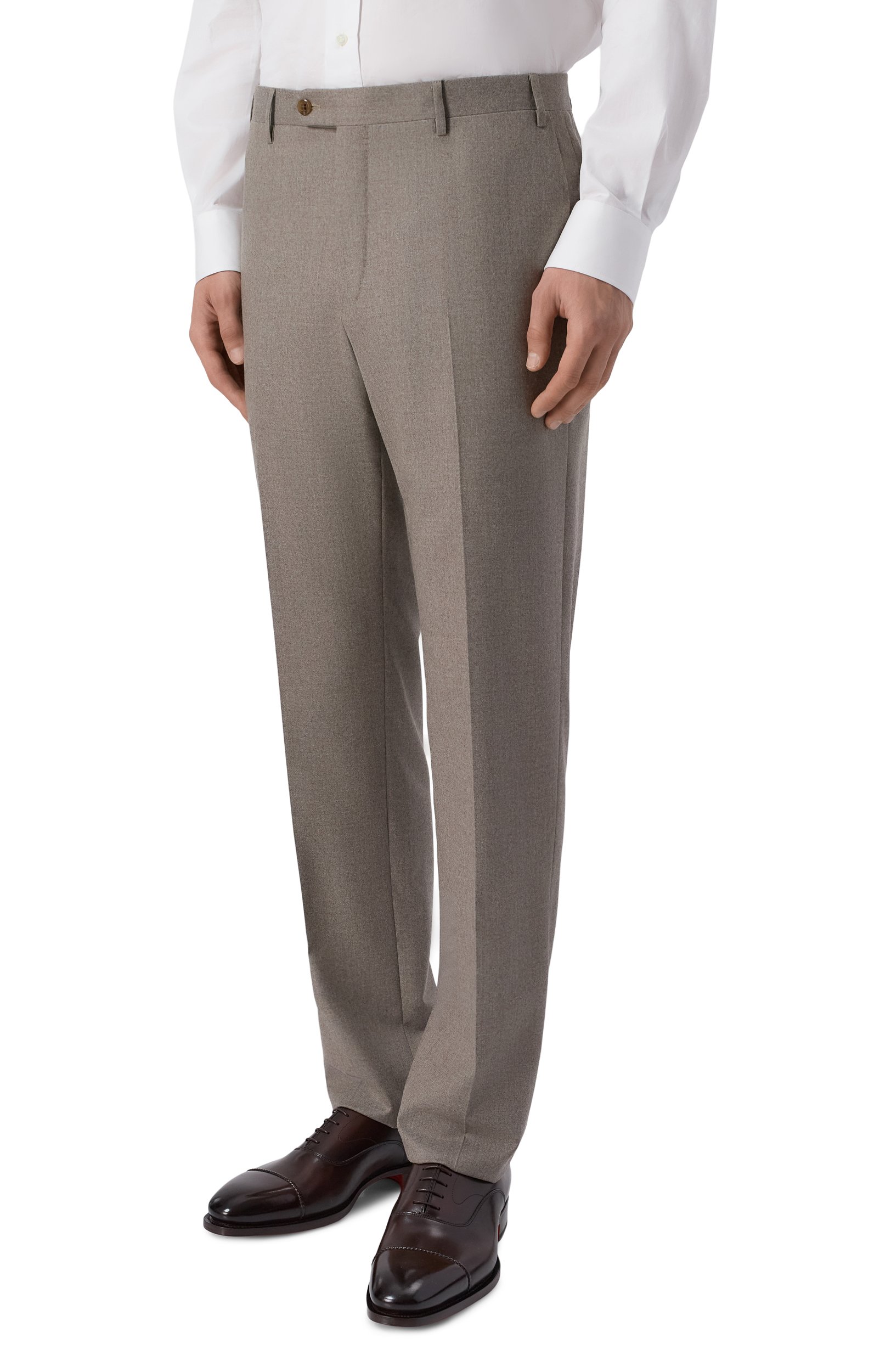 Шерстяной костюм CORNELIANI бежевого цвета по цене 173000 руб., арт. 286005/2A18111_SET, фото 4 Шерстяной костюм CORNELIANI, арт. 286005/2A18111_SET, фото 4