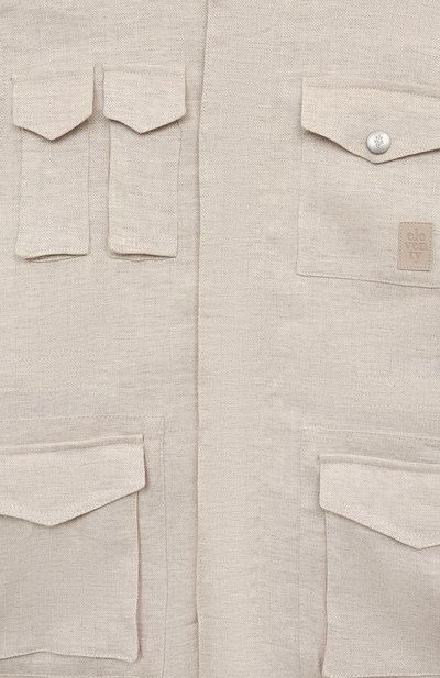 Куртка из хлопка и льна ELEVENTY, арт. EU2Q07/I0216/6-10, фото 3