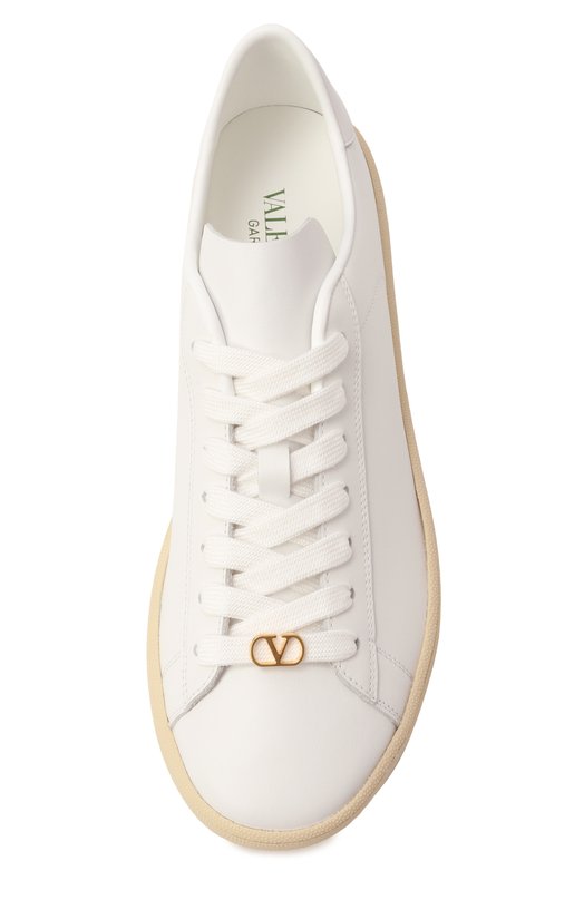 Кожаные кеды Royco Valentino 6W0S0LX9/BYA Белый  6W0S0LX9/BYA Фото 6