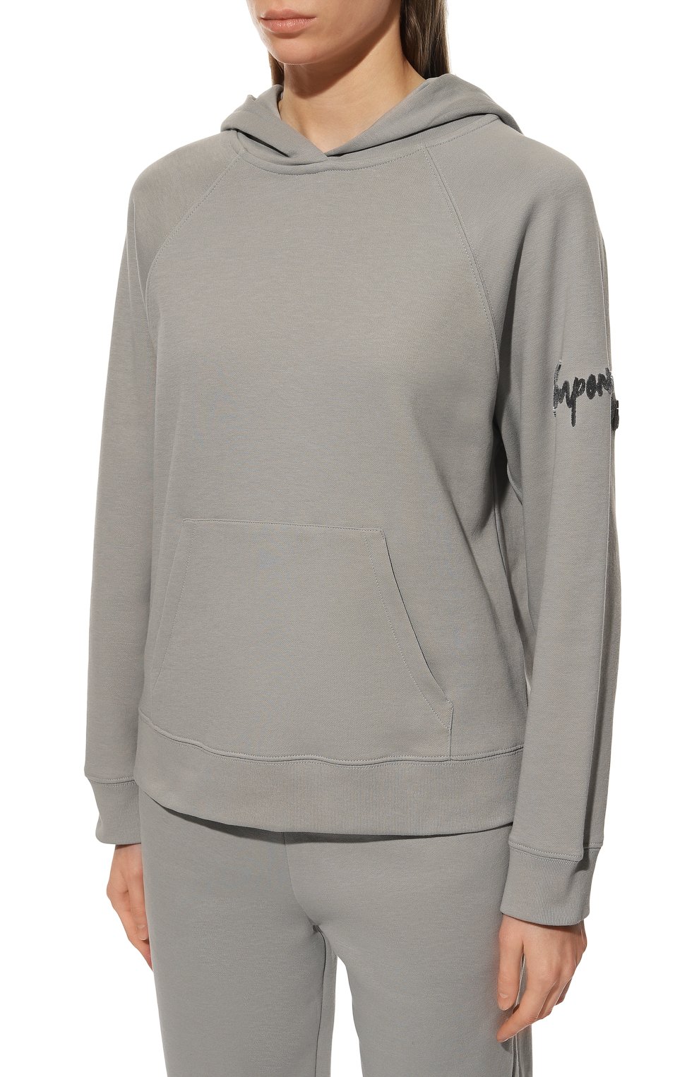 Хлопковое худи EMPORIO ARMANI, арт. 6L2M7F/2JTBZ, фото 3