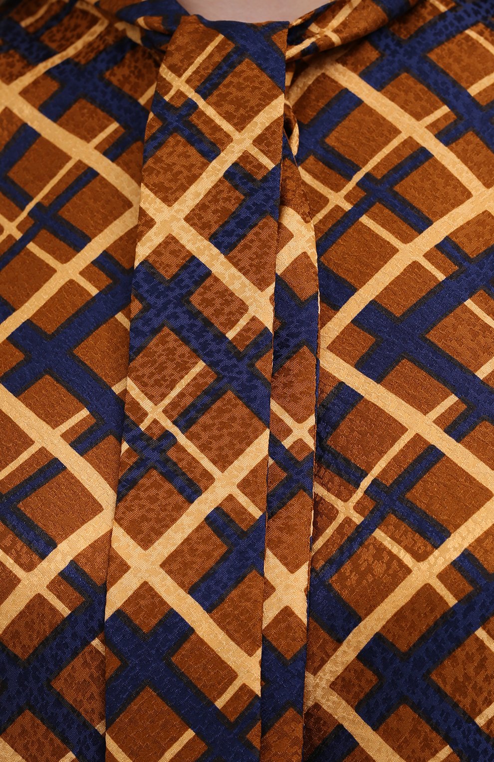 Шелковая блузка SAINT LAURENT, арт. 660892/Y5D61, фото 5