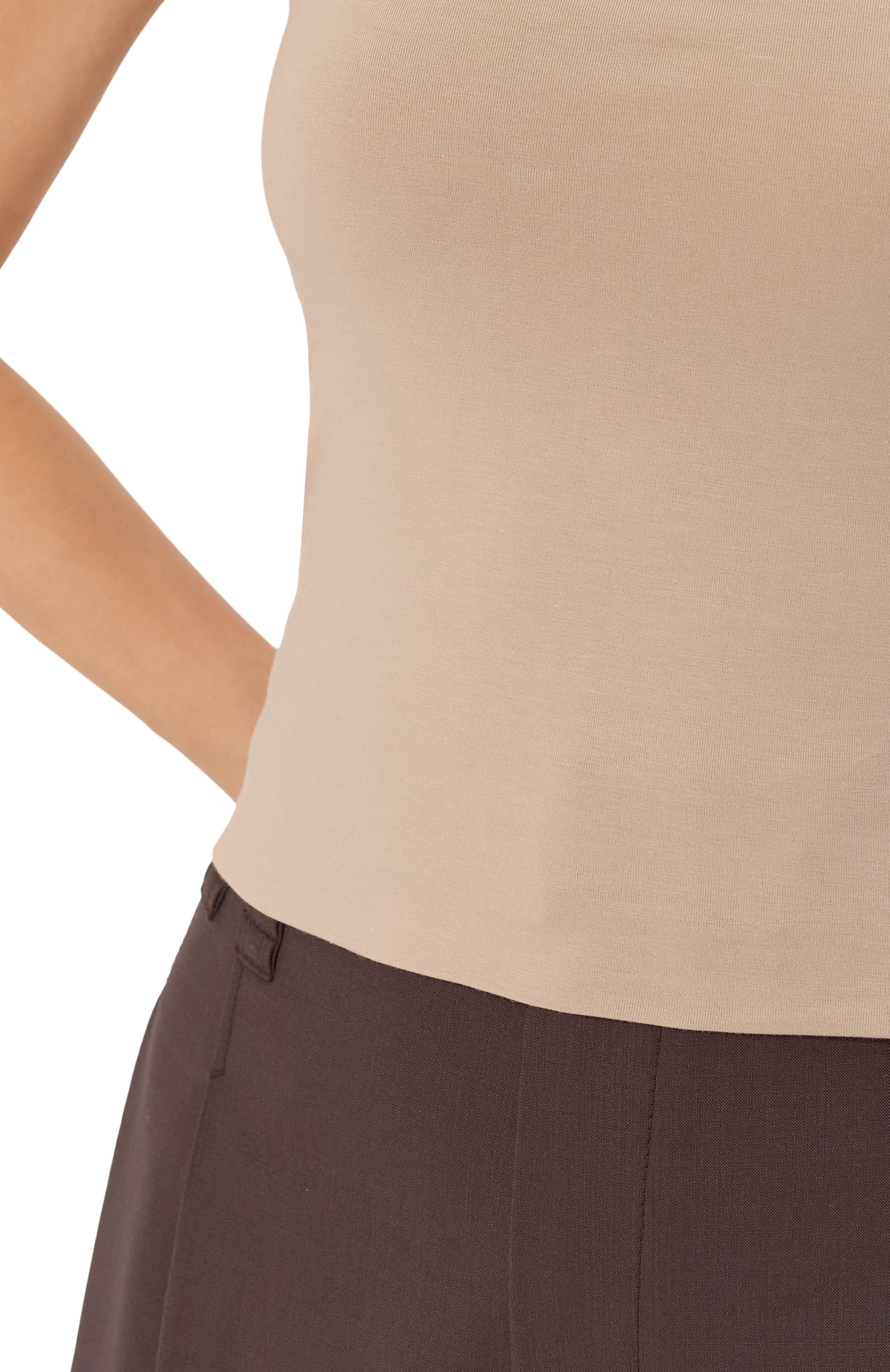 Хлопковый топ BRUNELLO CUCINELLI, арт. MPT1802B19, фото 5