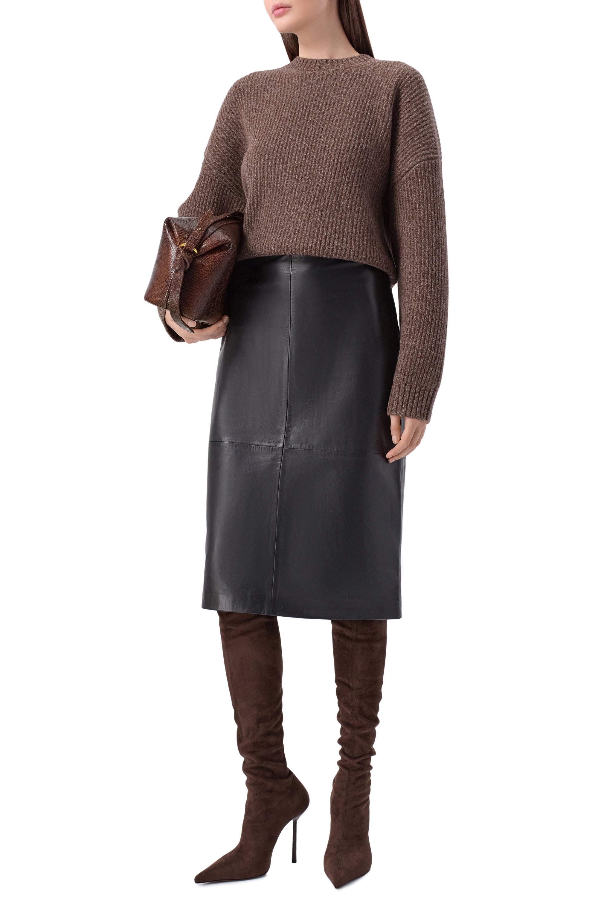 Кожаная юбка ANTONELLI FIRENZE, арт. P9117/8966, фото 2