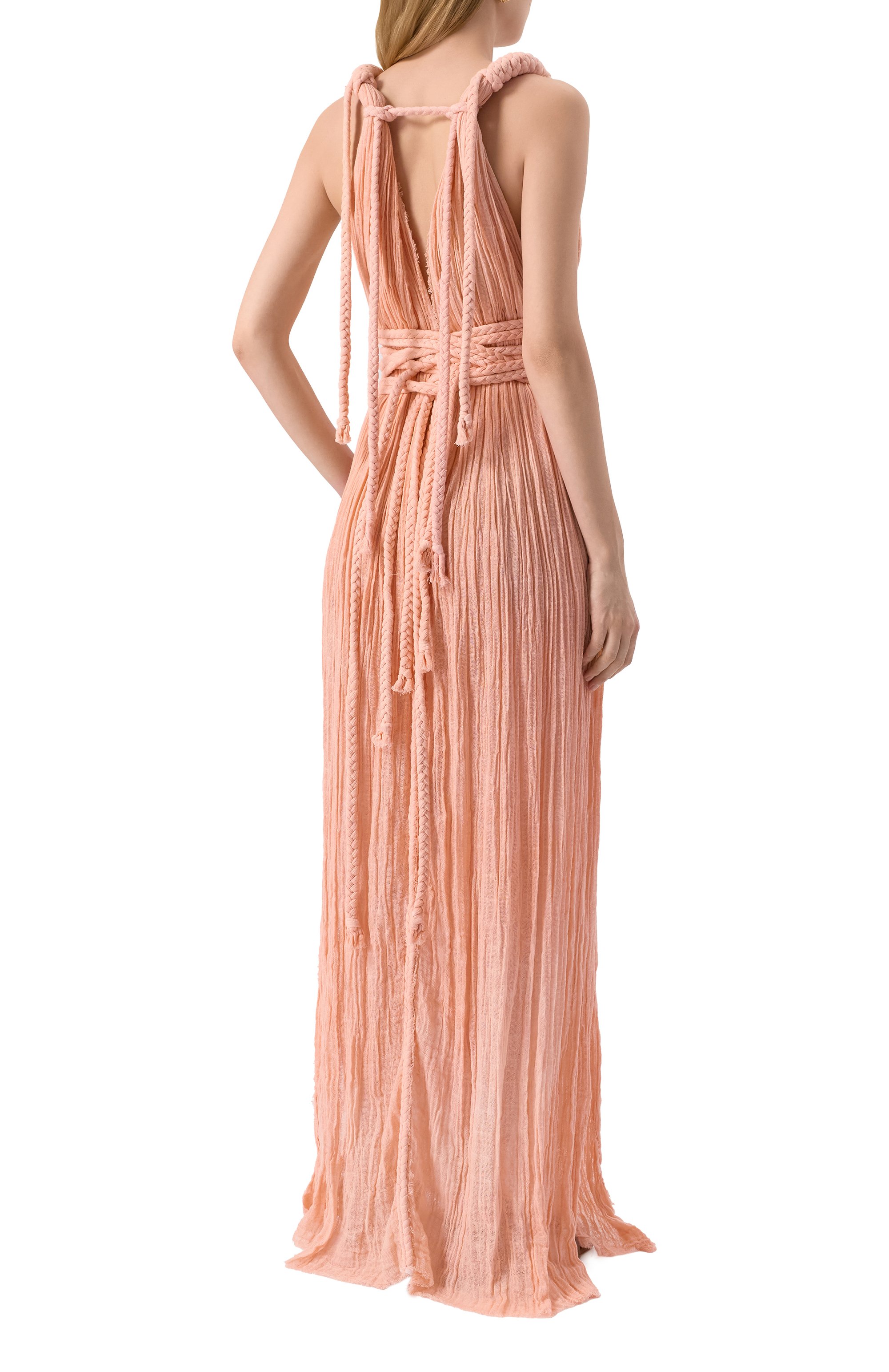 Хлопковое платье KASIA KULENTY, арт. SELENA G0WN, фото 4