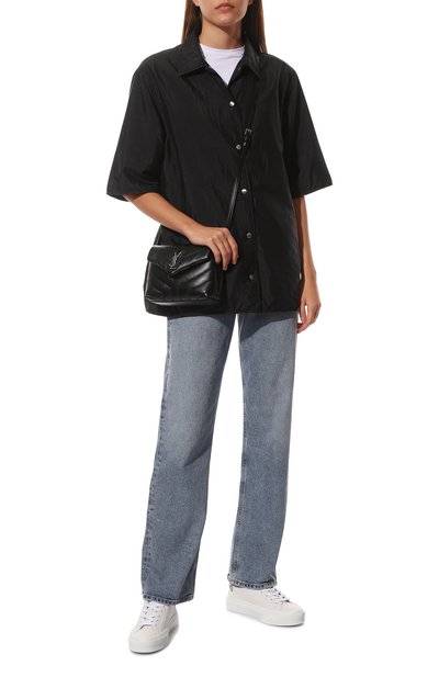 Рубашка JIL SANDER черного цвета по цене 84050 руб., арт. JPPU600577-WU470900A, фото 2 Рубашка JIL SANDER, арт. JPPU600577-WU470900A, фото 2