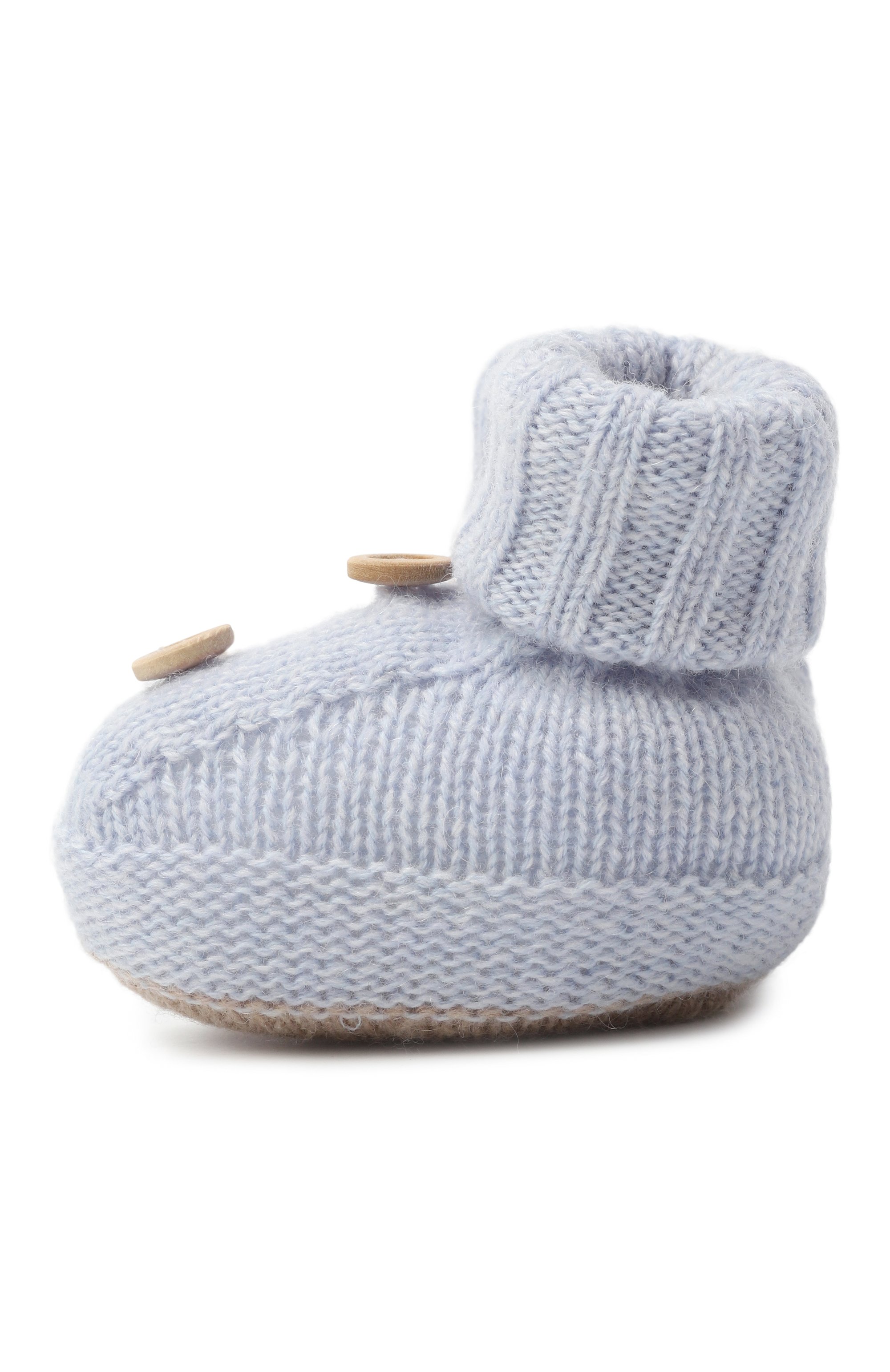 Пинетки из шерсти и кашемира BABY T, арт. 25AI063SA, фото 2