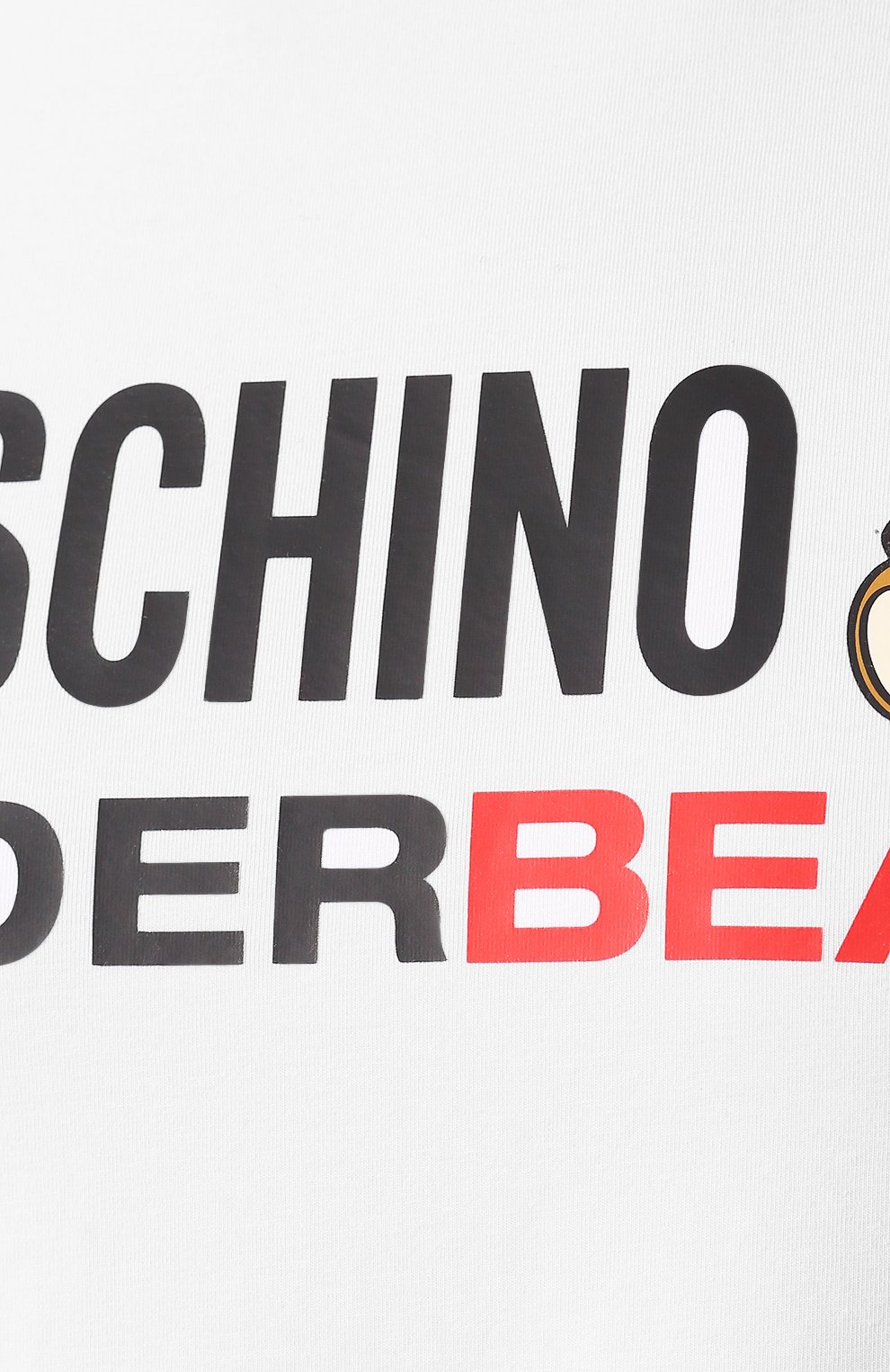 Хлопковая футболка MOSCHINO, арт. A1920/8133, фото 5
