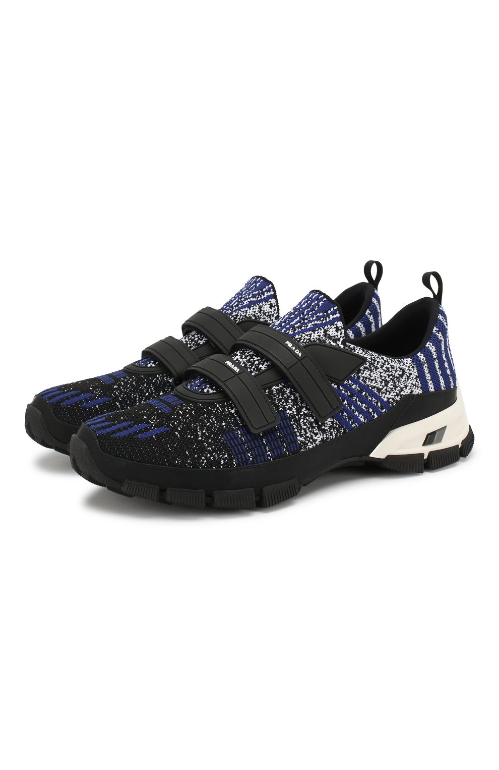 Комбинированные кроссовки PRADA, арт. 4O3219-2OB5-F0T5R, фото 1