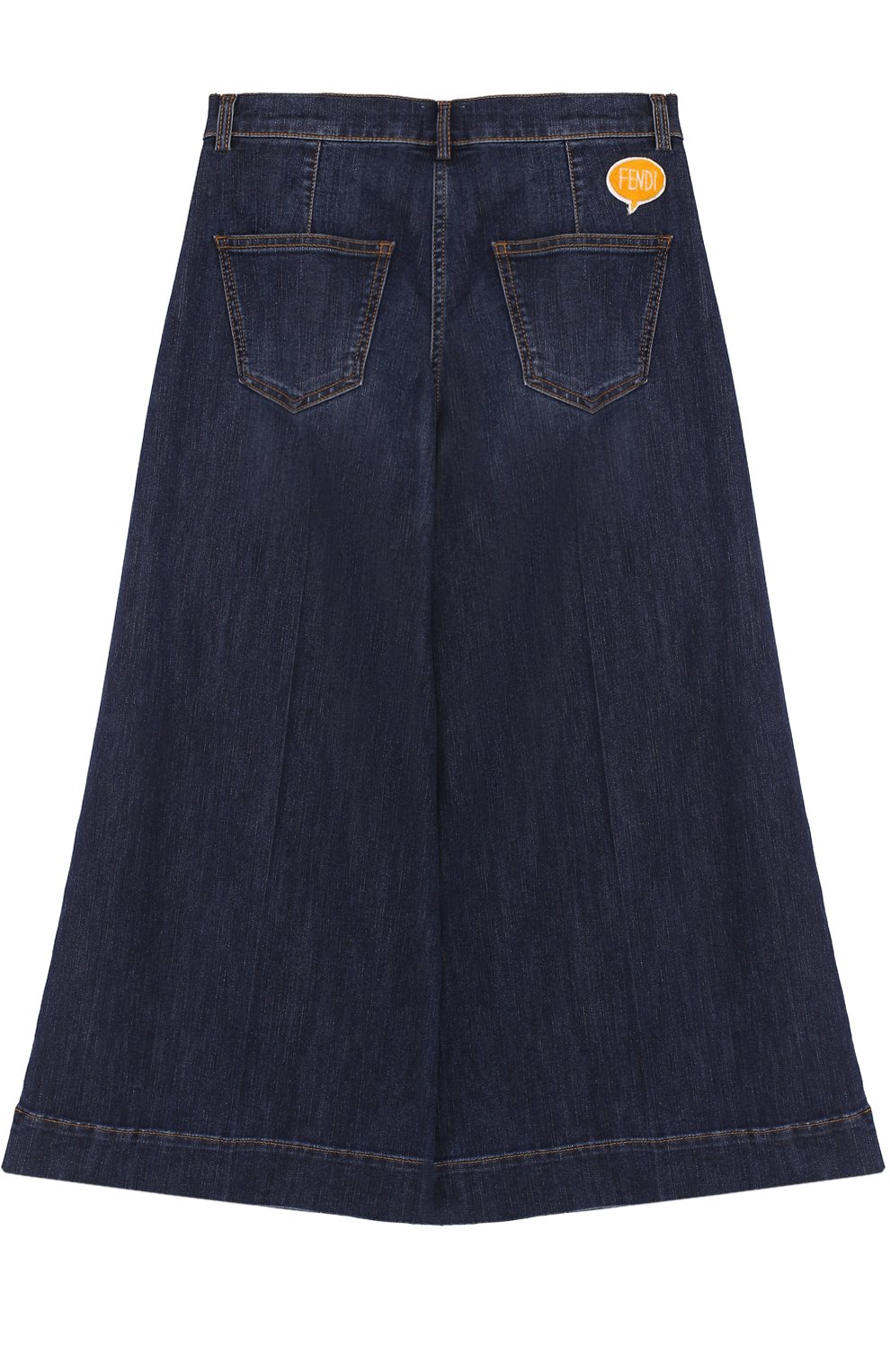 Укороченные джинсы свободного кроя FENDI, арт. JFF106/A3TR/10A-12A, фото 2