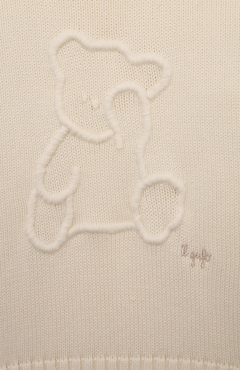 Хлопковый пуловер IL GUFO, арт. A24MA451EM109/24M-36M, фото 3