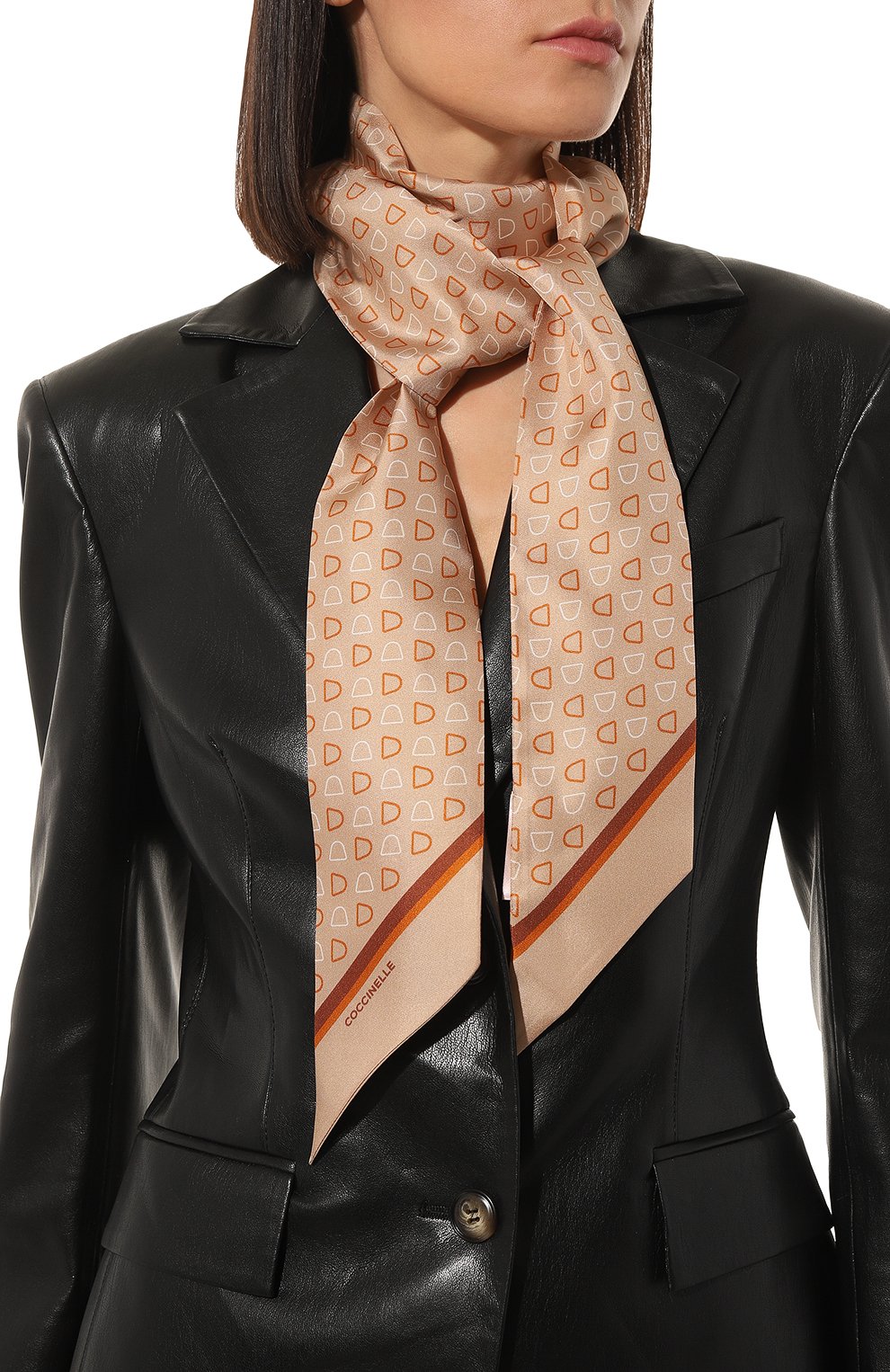 Шелковый шарф-твилли COCCINELLE, арт. E7 MYQ 46 02 01, фото 2