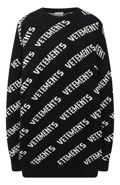 Женский свитер из хлопка и кашемира VETEMENTS, арт. UAH21KN047 1050/M