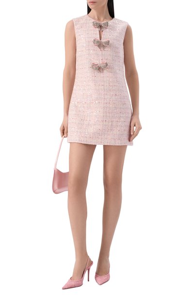 Твидовое платье SELF-PORTRAIT, арт. SS26179SP, фото 2