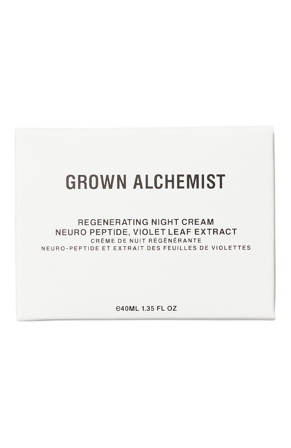 Ночной восстанавливающий крем «нейропептид и фиалка» (40ml) GROWN ALCHEMIST, арт. GA00073, фото 3