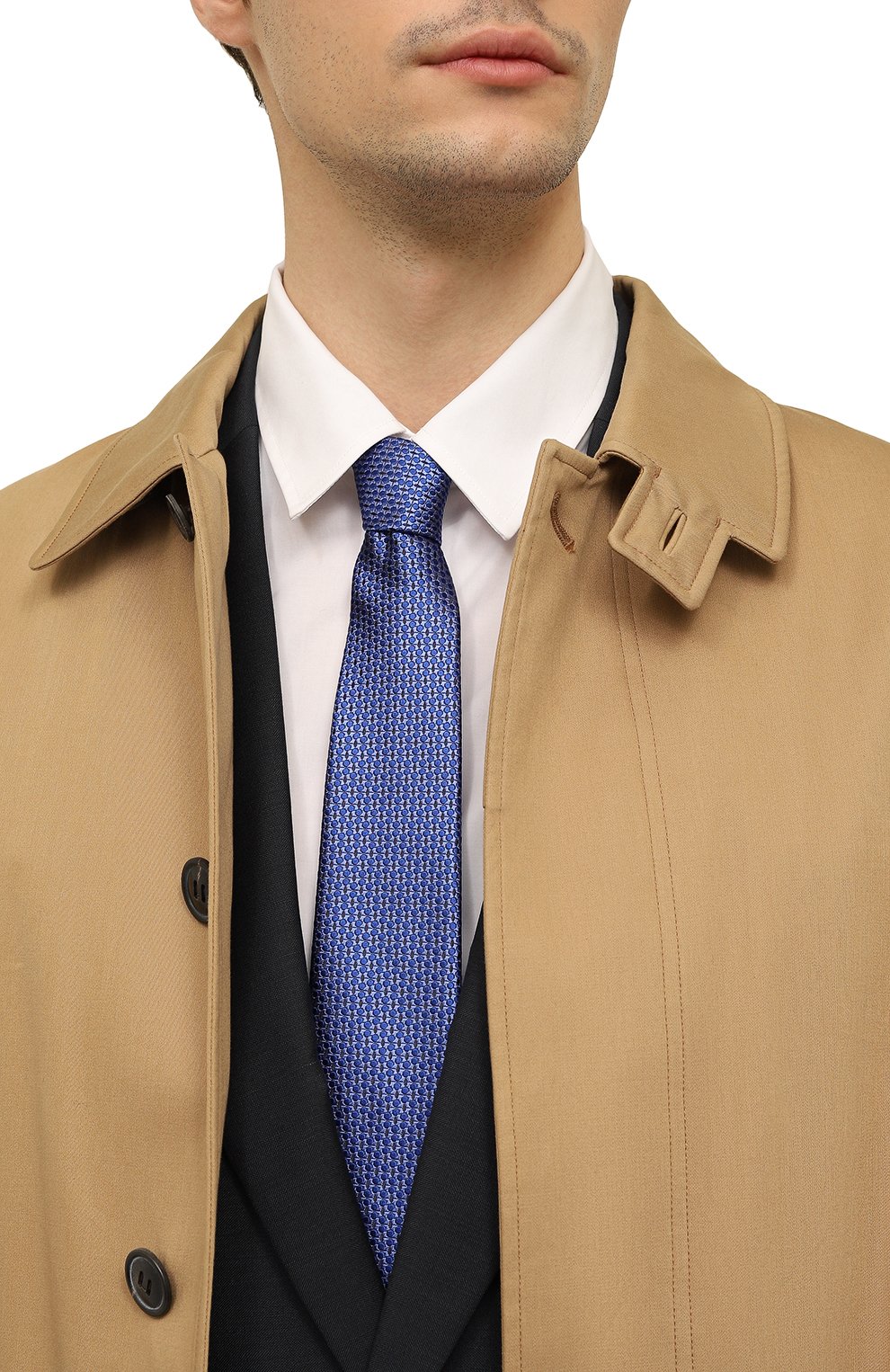 Шелковый галстук CANALI, арт. 18/HJ03772, фото 2