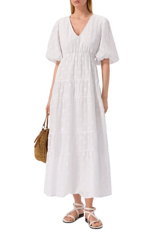 Платье OLOLOL OLD133P/8123.EWF100 Белый  OLD133P/8123.EWF100 Фото 2