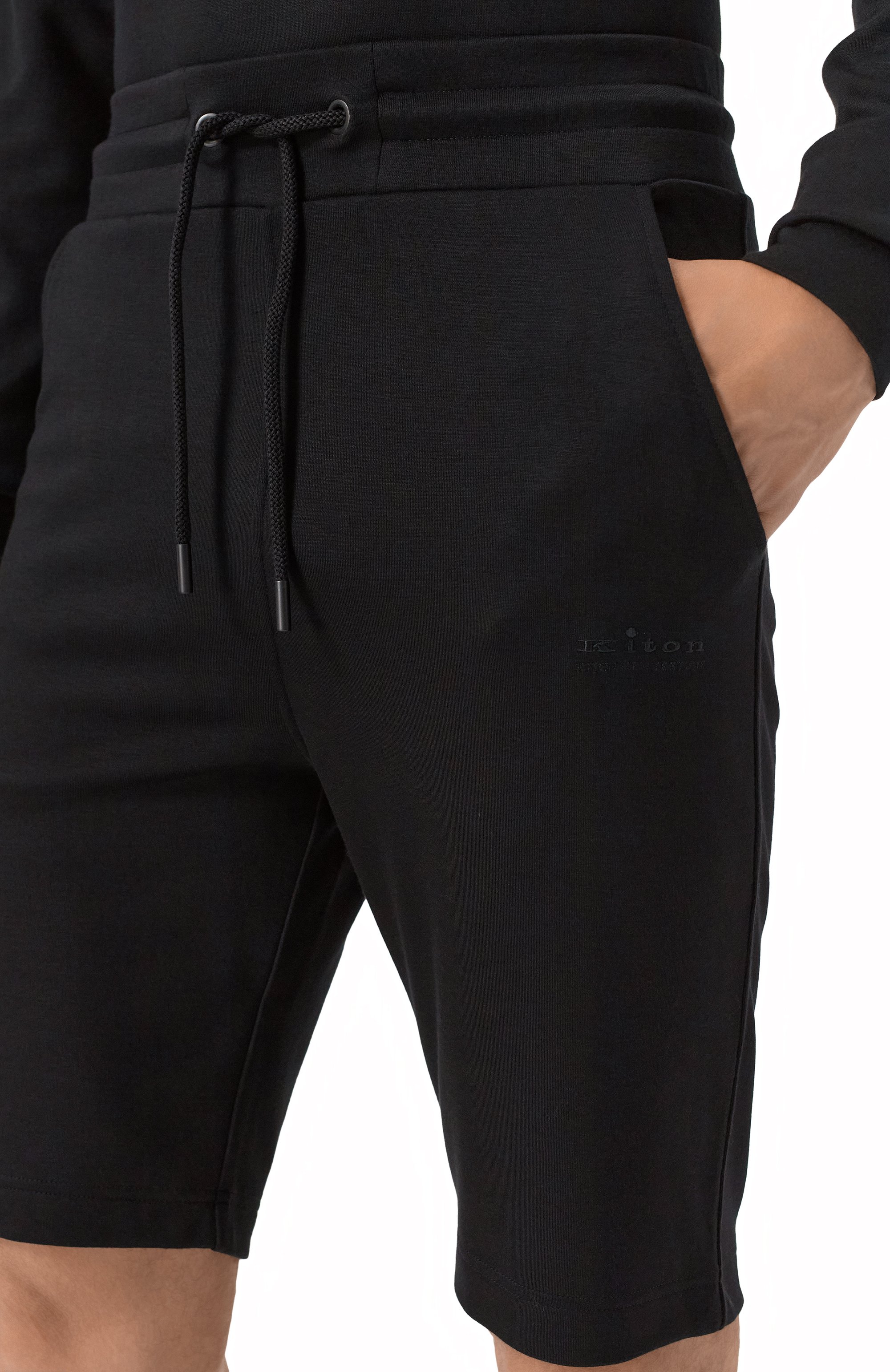 Шорты из вискозы KITON, арт. UMM061904, фото 5